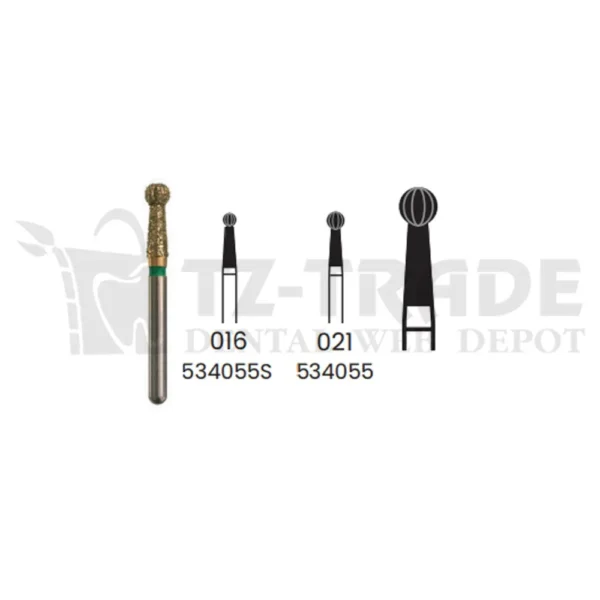 Trepanating Zirconia Bur